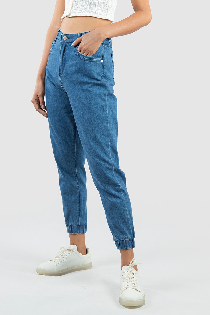 GPJ3087 Barrel Cut Jean Lady