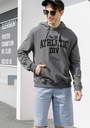 YJ112980 Pull Over Hoodie Man 
