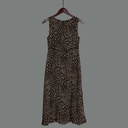 XL313255 Printed Chiffon Dress Women