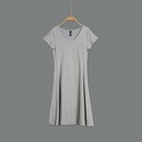 XL213176 V-Neck Mini Dress Women