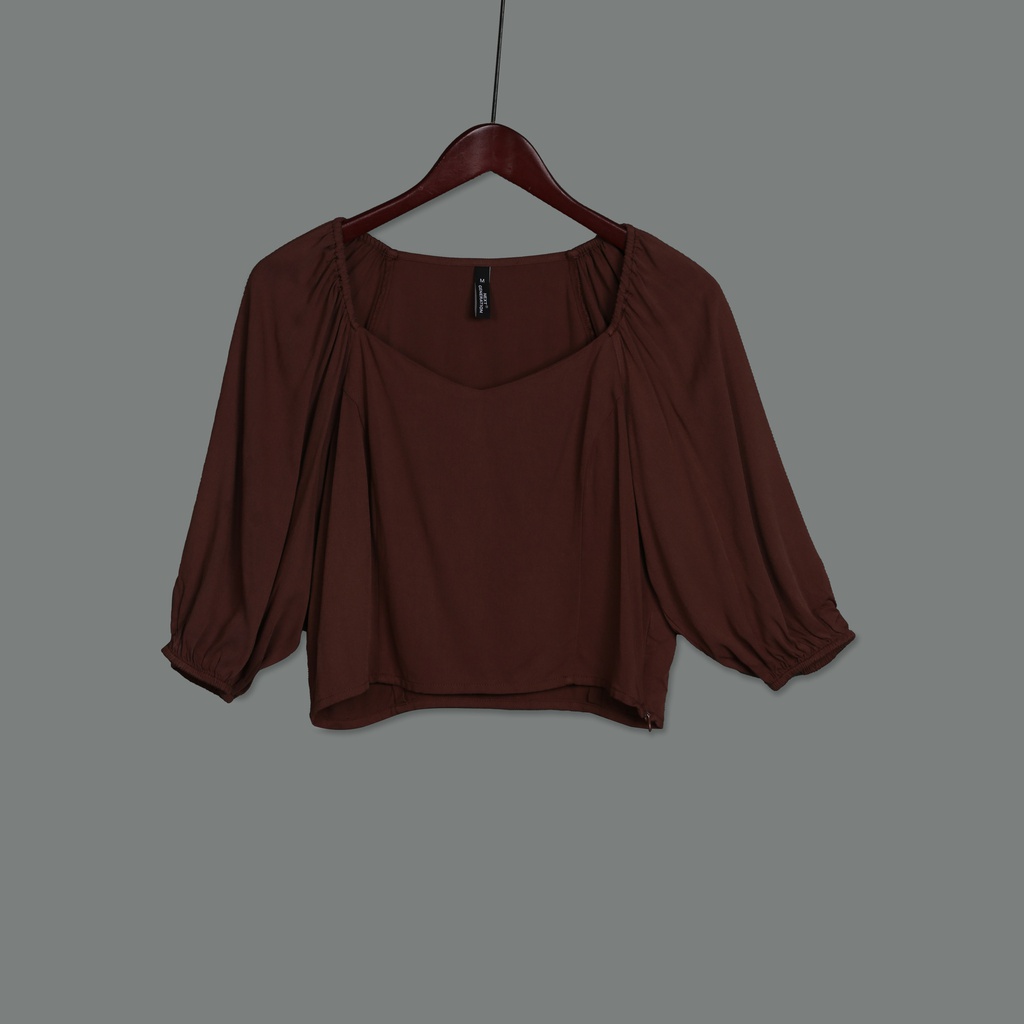 XH213289 Puff Sleeve Top Women