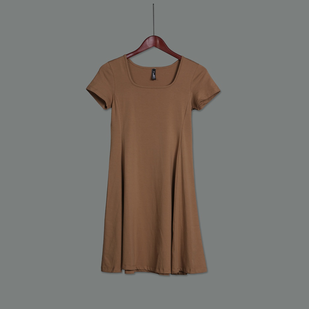 XL213271 Scoop Neck Mini Dress Women