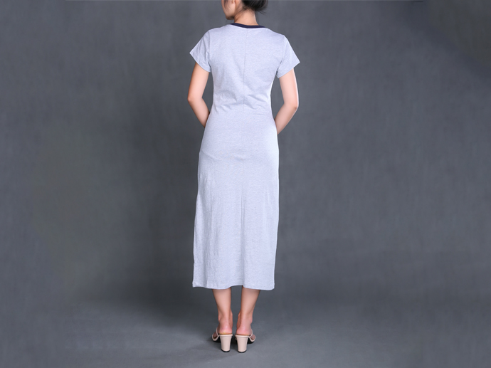 XL213228 Printed T-Shirt Dress Women