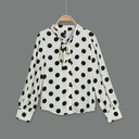 XH113258 Spot Blouse Lady