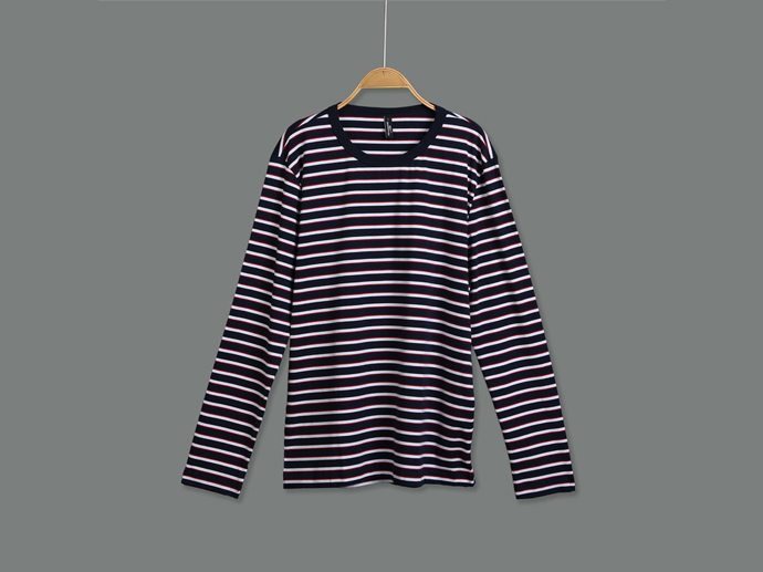 YT113363 Striped Long T-Shirt Man