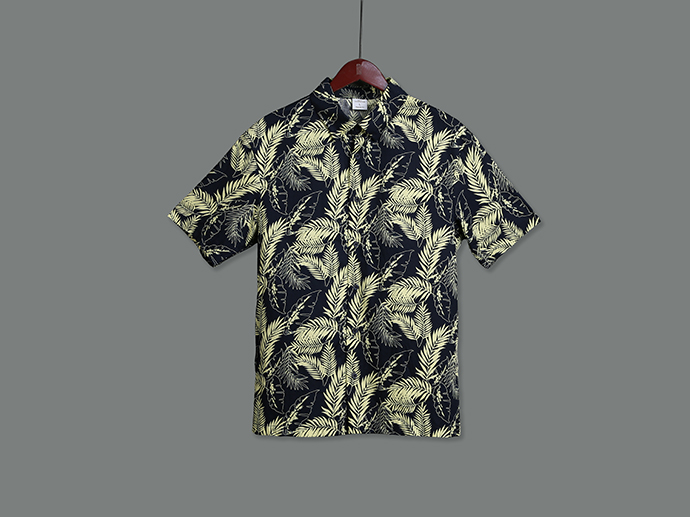 YH213356 Floral Shirt Man