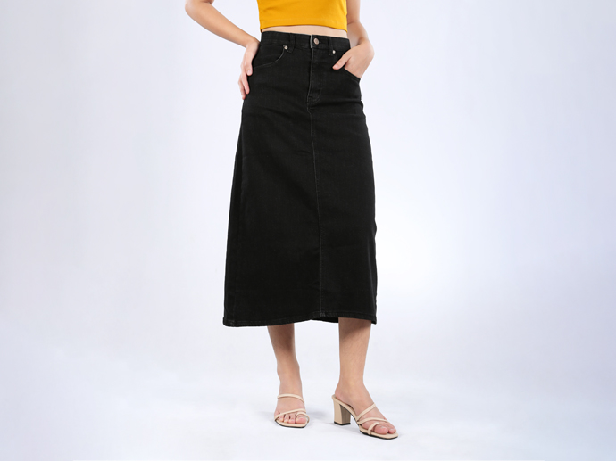 GK13292 Jean Skirt Lady