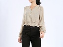 XH113383 Crop Top Blouse Lady