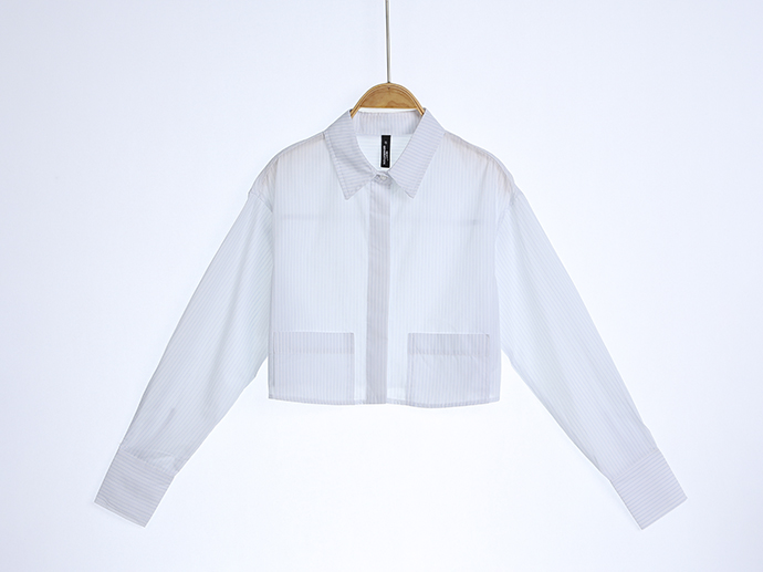 XH113387 Crop Top Shirt Lady