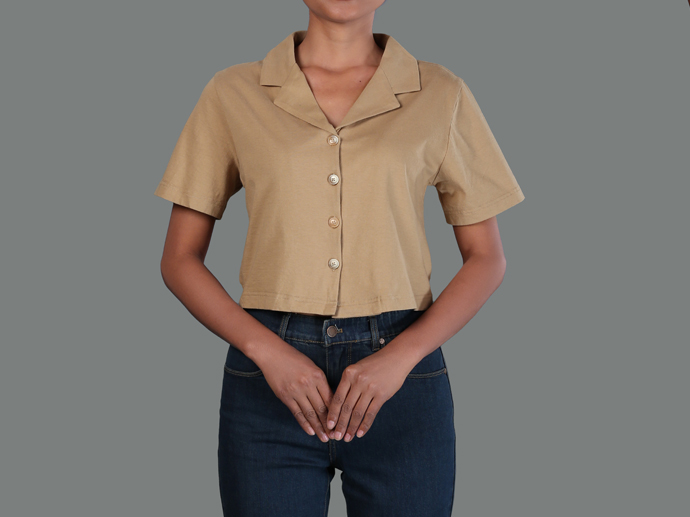 XH213307 Short Sleeve Shirt Women