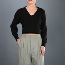 GH13360 Knit Ribbed Polo Sweater