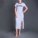 XL213228 Printed T-Shirt Dress Women