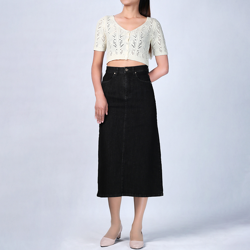 XH213455 Knit Lace Top Lady