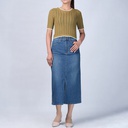 XH213456 Knit Lace Top Lady