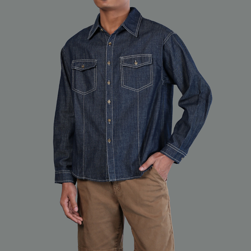 CH13282 Jean Shirt Man