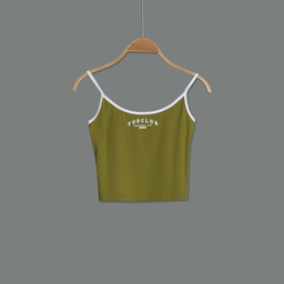 GT33154 Strappy Crop Top Women