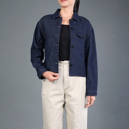 [GJ13403] GJ13403 Jean Jacket Lady